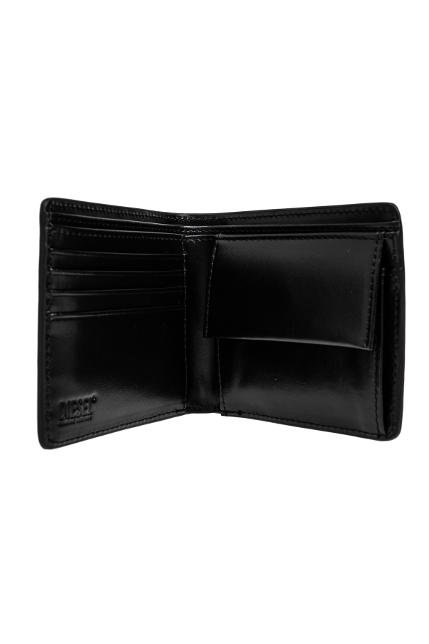 Diesel Wallet with PC MONOGRAM PC logo