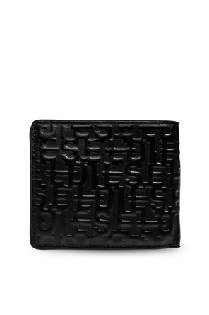 Diesel Portfel z logo `PC MONOGRAM PC`