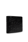 Diesel BLACK Wallet with PC MONOGRAM PC logo