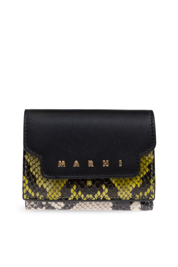 Leather wallet od Marni