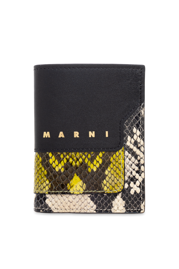 Leather wallet od Marni
