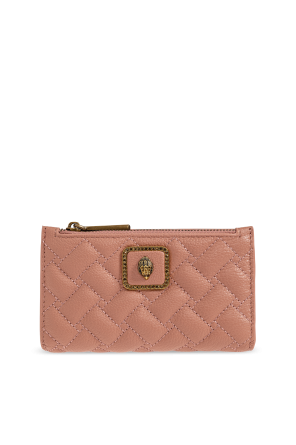 Leather folding wallet