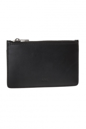 A.P.C. Card case with embossed logo
