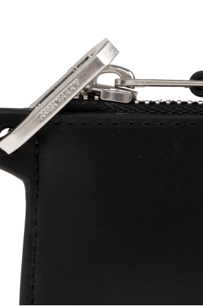 AllSaints Estuche de tarjetas de cuero `Remy`