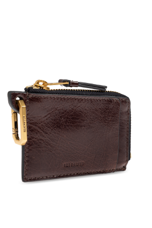 AllSaints Estuche de cuero para tarjetas ‘Remy’