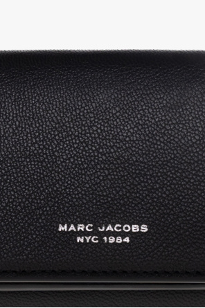 Marc Jacobs Black Mini Softshot Compact Wallet Marc Jacobs