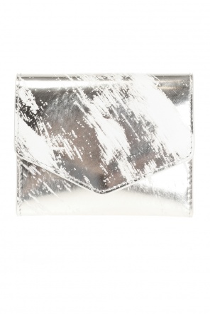 Logo-embroidered wallet od Maison Margiela