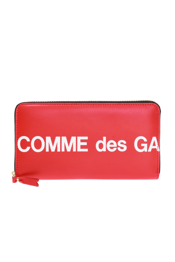 Comme des Garçons Portfel z nadrukowanym logo