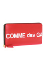 Comme des Garcons Logo-printed wallet