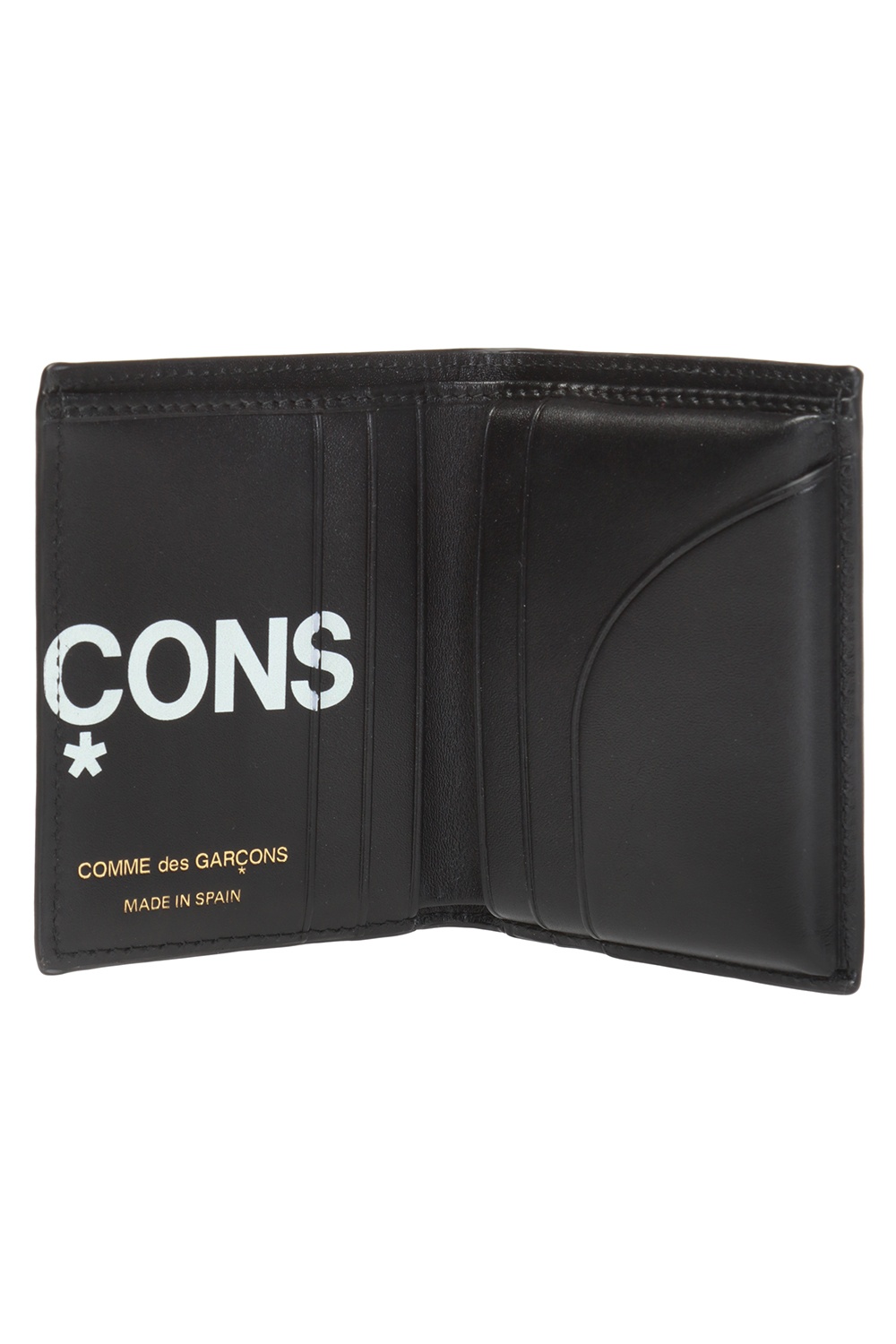 Comme des Garcons Logo-printed wallet