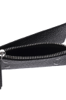 Maison Margiela BLACK Leather wallet with logo