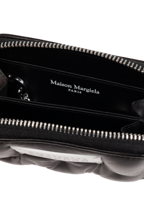 Skórzany portfel z logo od Maison Margiela