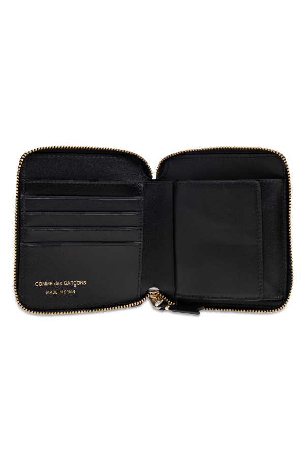 Comme des Garçons Carteira de couro