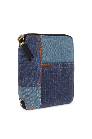 Comme des Garçons Carteira de couro