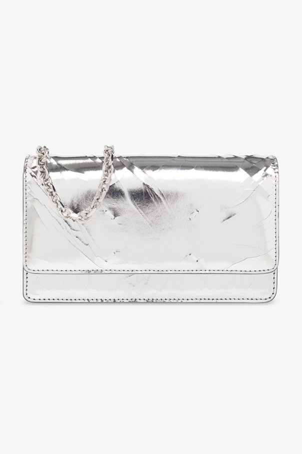 Maison Margiela Leather wallet with chain