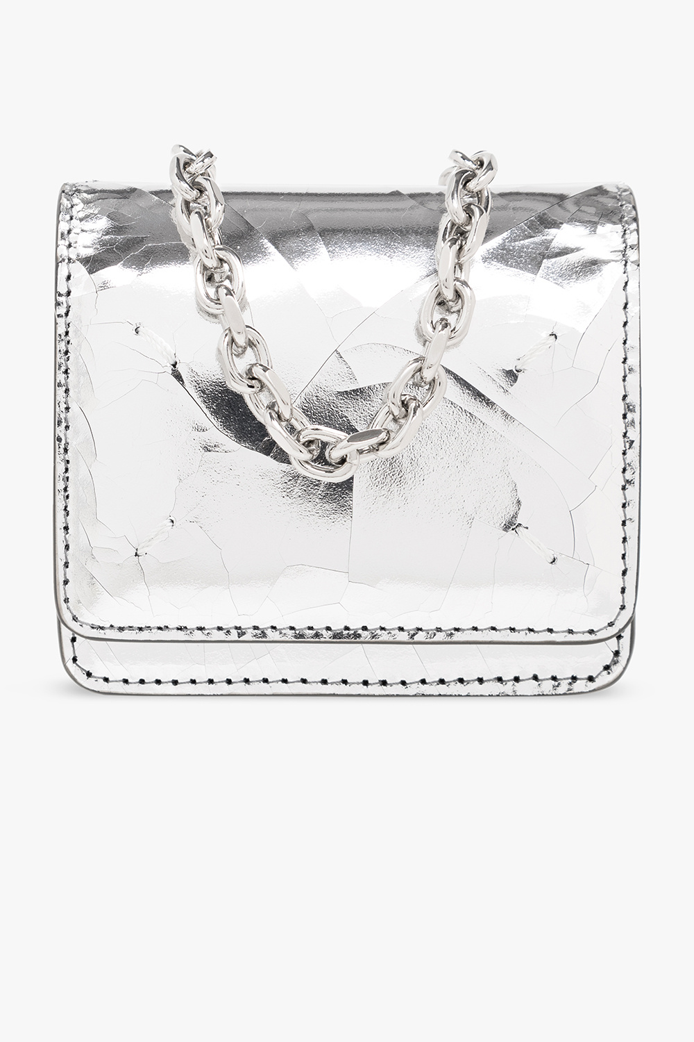 Maison Margiela Leather wallet with chain