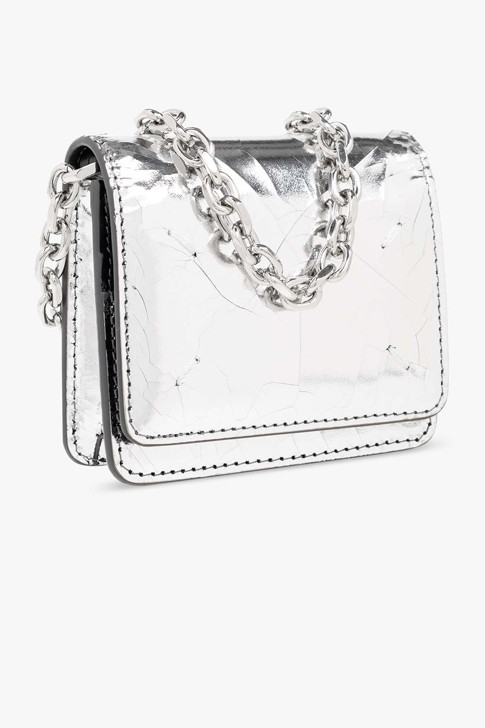 Maison Margiela Leather wallet with chain | Women's Accessories | Vitkac