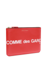 Comme des Garçons RED Logo-printed pouch