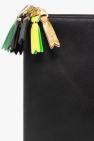 Comme des Garçons Leather pouch with logo
