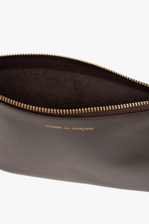 Leather pouch with logo od Comme des Garçons