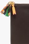 Comme des Garçons Leather pouch with logo
