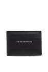 MM6 Maison Margiela BLACK Leather card holder