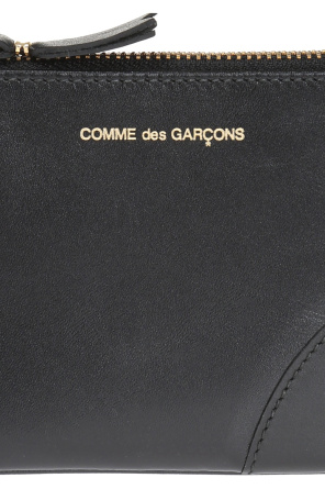 Comme des Garçons Embossed logo leather wallet