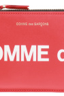 Comme des Garçons Logo-printed pouch