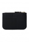 Comme des Garcons Leather pouch with logo