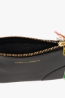 Comme des Garçons Leather pouch with logo