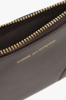 Comme des Garçons Leather pouch with logo