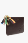 Comme des Garçons Leather pouch with logo