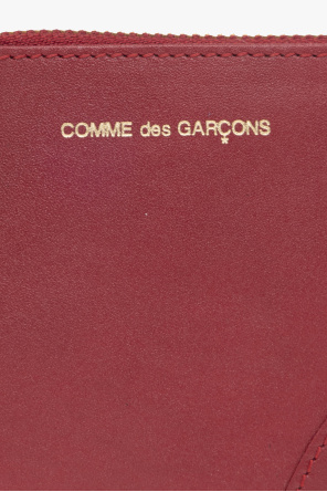 Comme des Garçons Skórzana saszetka z logo