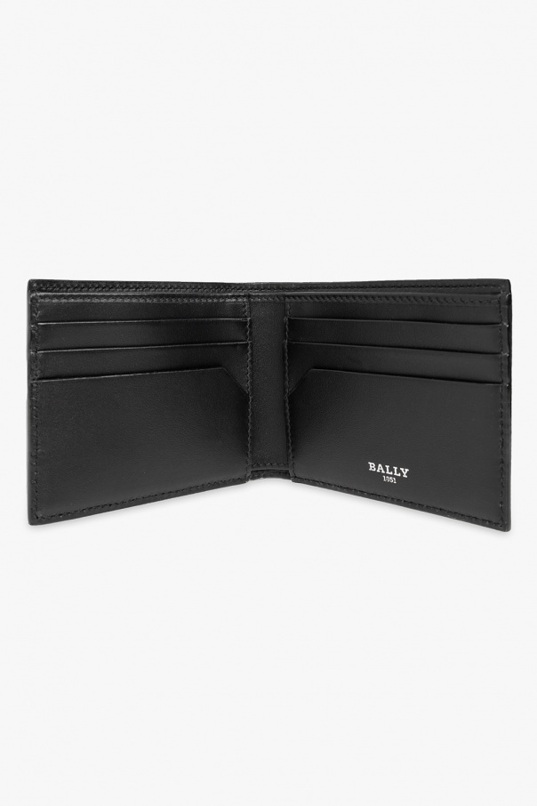 Bally Leather wallet with logo
