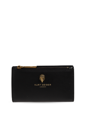 Leather folding wallet