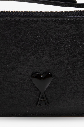 Ami Alexandre Mattiussi Leather card case