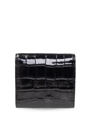 Ami Alexandre Mattiussi Leather wallet with logo