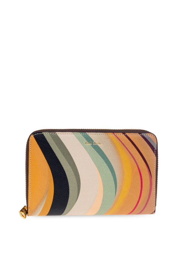 Leather wallet with printed logo od Paul Smith