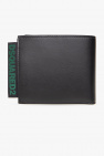 Dsquared2 BLACK Leather bifold wallet
