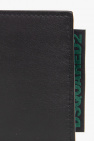 Dsquared2 BLACK Leather bifold wallet