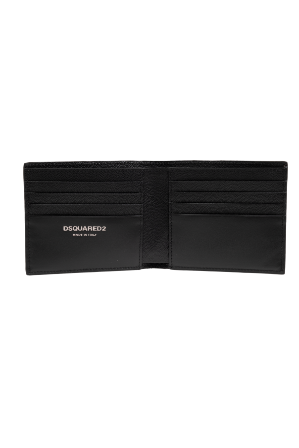 Dsquared2 Leather wallet with logo