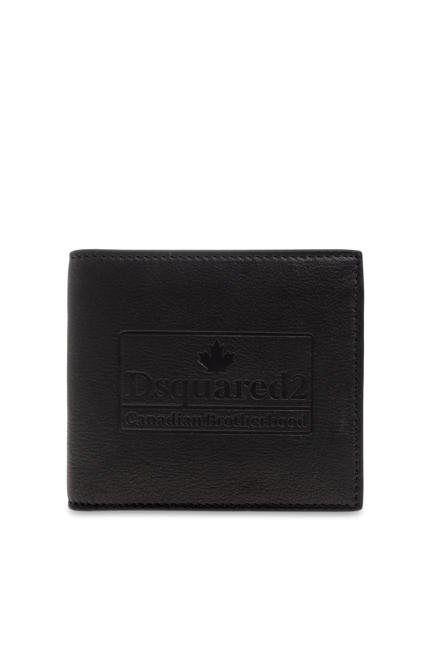 Foldable wallet with logo od Dsquared2