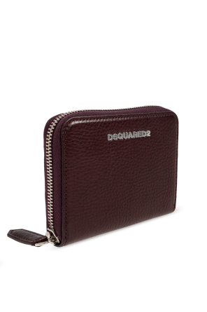Dsquared2 Skórzany portfel z logo