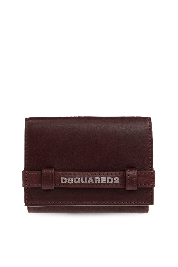 Leather wallet with logo od Dsquared2