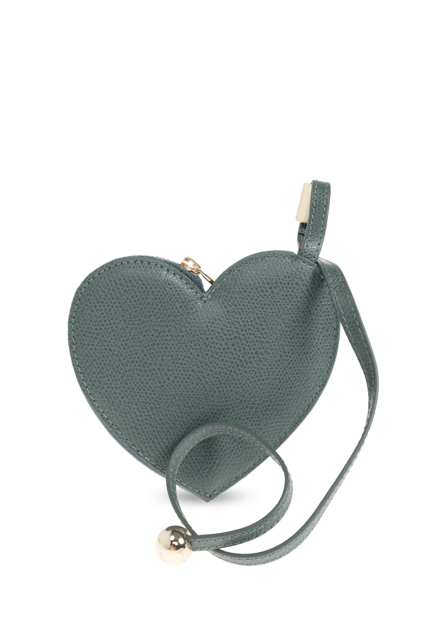 Furla Laura Heart-Shaped Leather Pouch by Furla