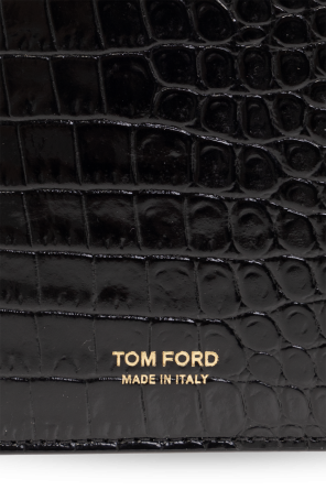 Tom Ford Skórzany portfel z logo