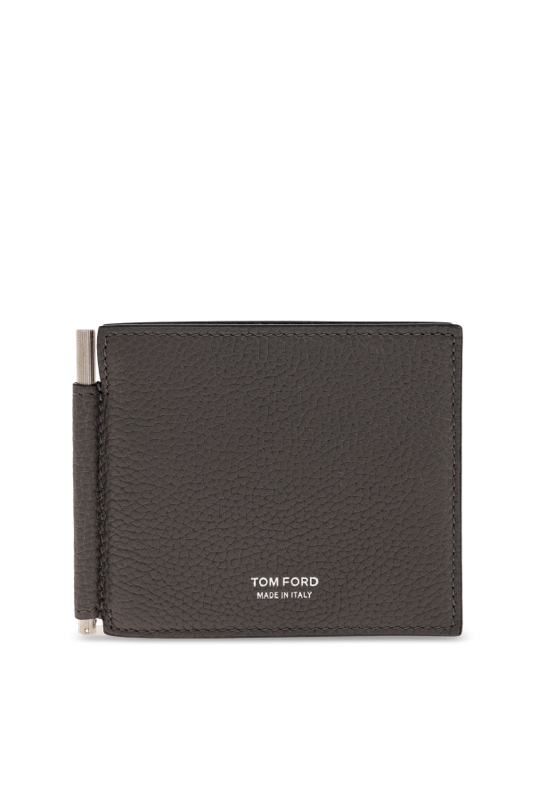 Leather wallet with money clip od Tom Ford