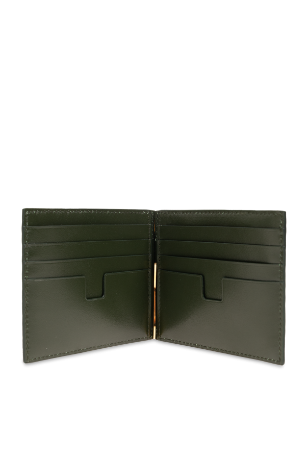 Tom Ford Skórzany składany portfel