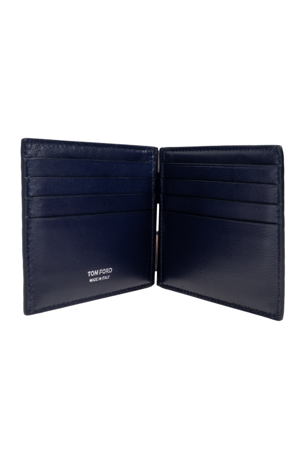 Tom Ford Zusammenklappbare Lederbrieftasche