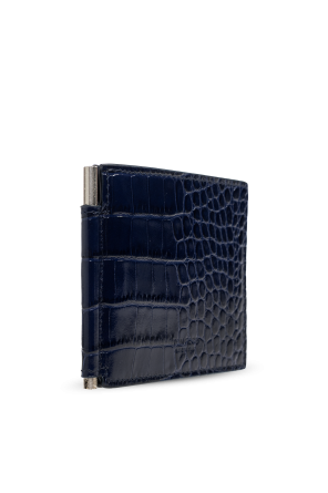 Tom Ford Zusammenklappbare Lederbrieftasche